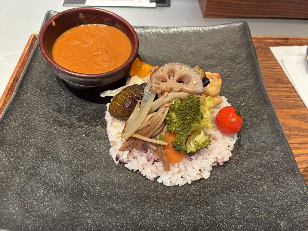 農家の台所 旬の3種十穀カレー アップ
