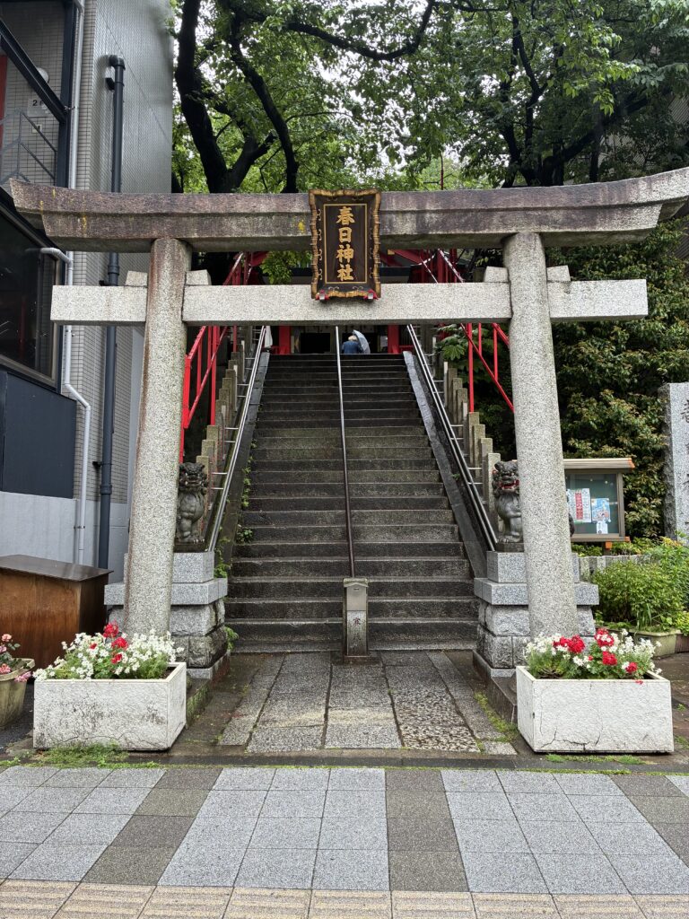 春日神社の鳥居