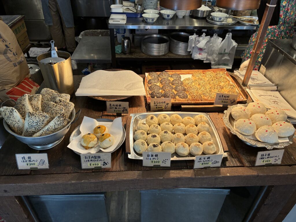 東京豆漿生活のカウンター内の様子