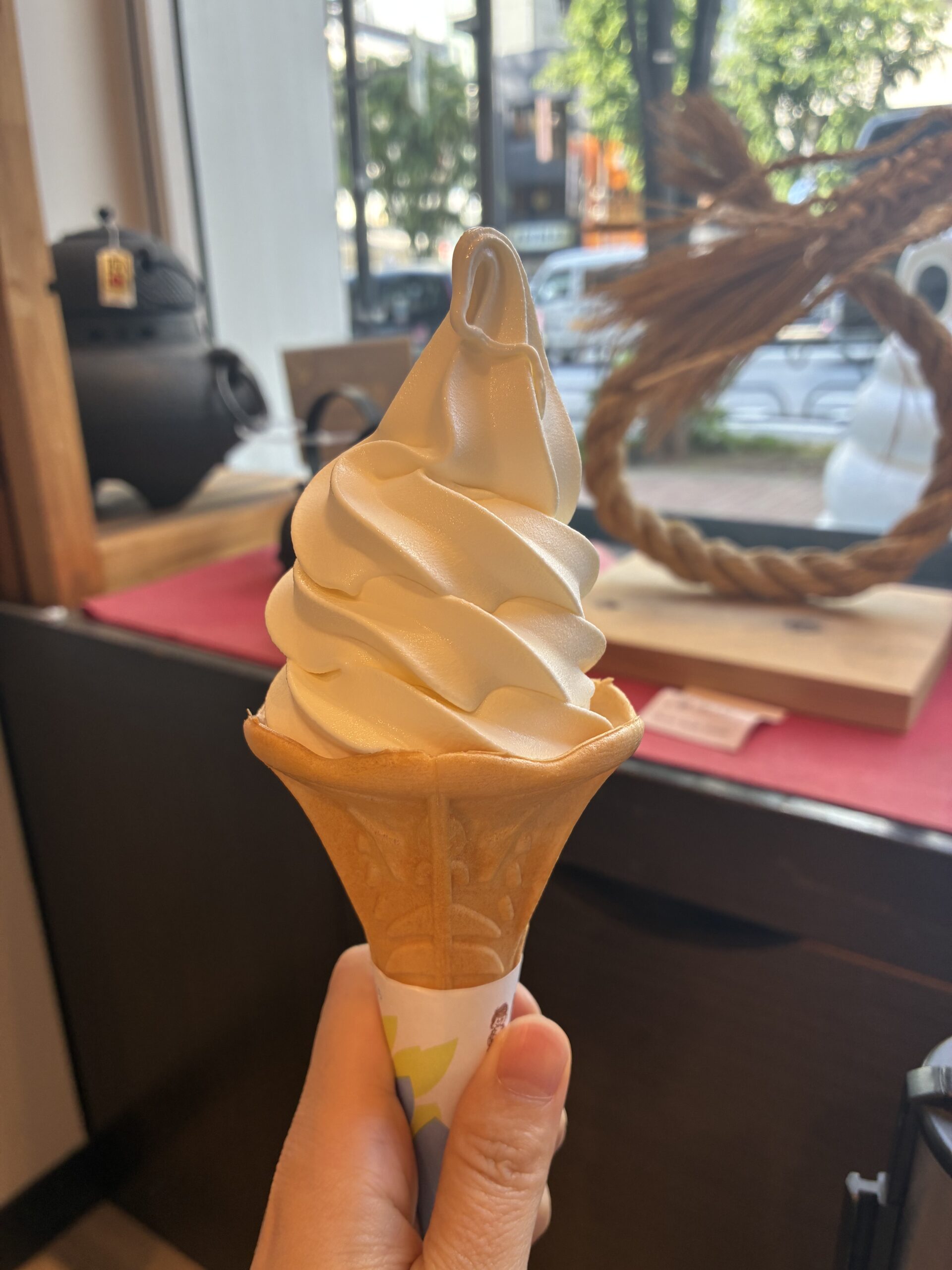 小岩井農場のソフトクリーム