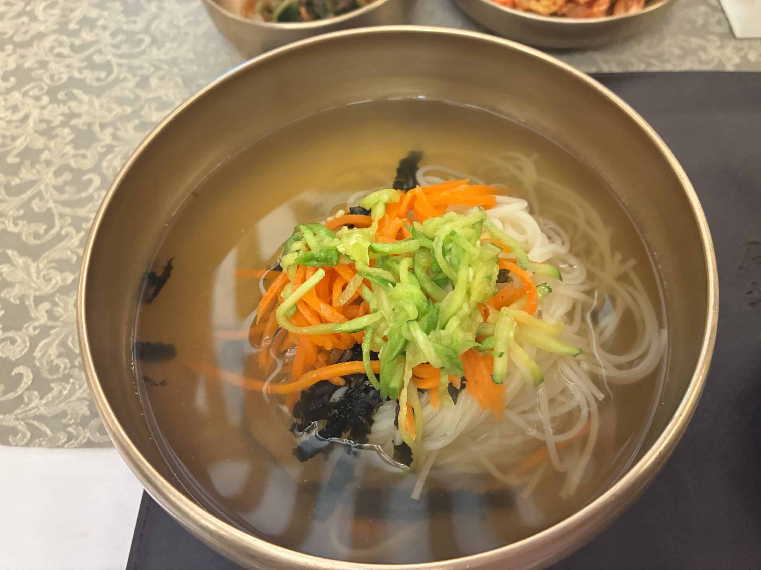 あっさりした温麺