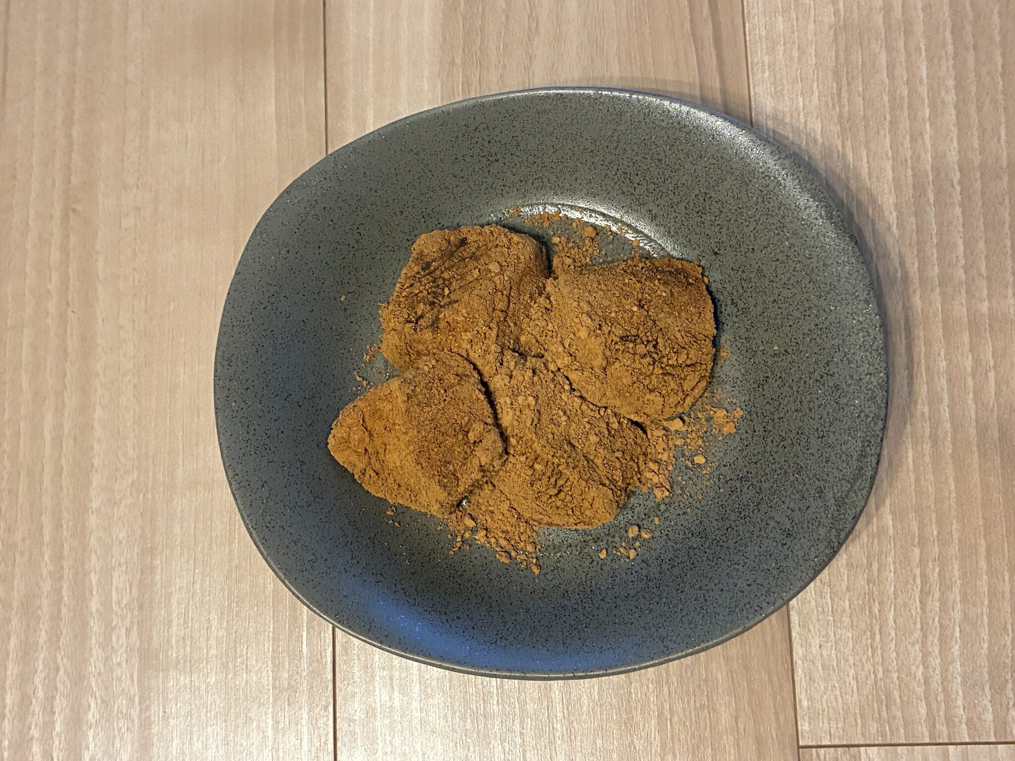 たっぷりのきな粉